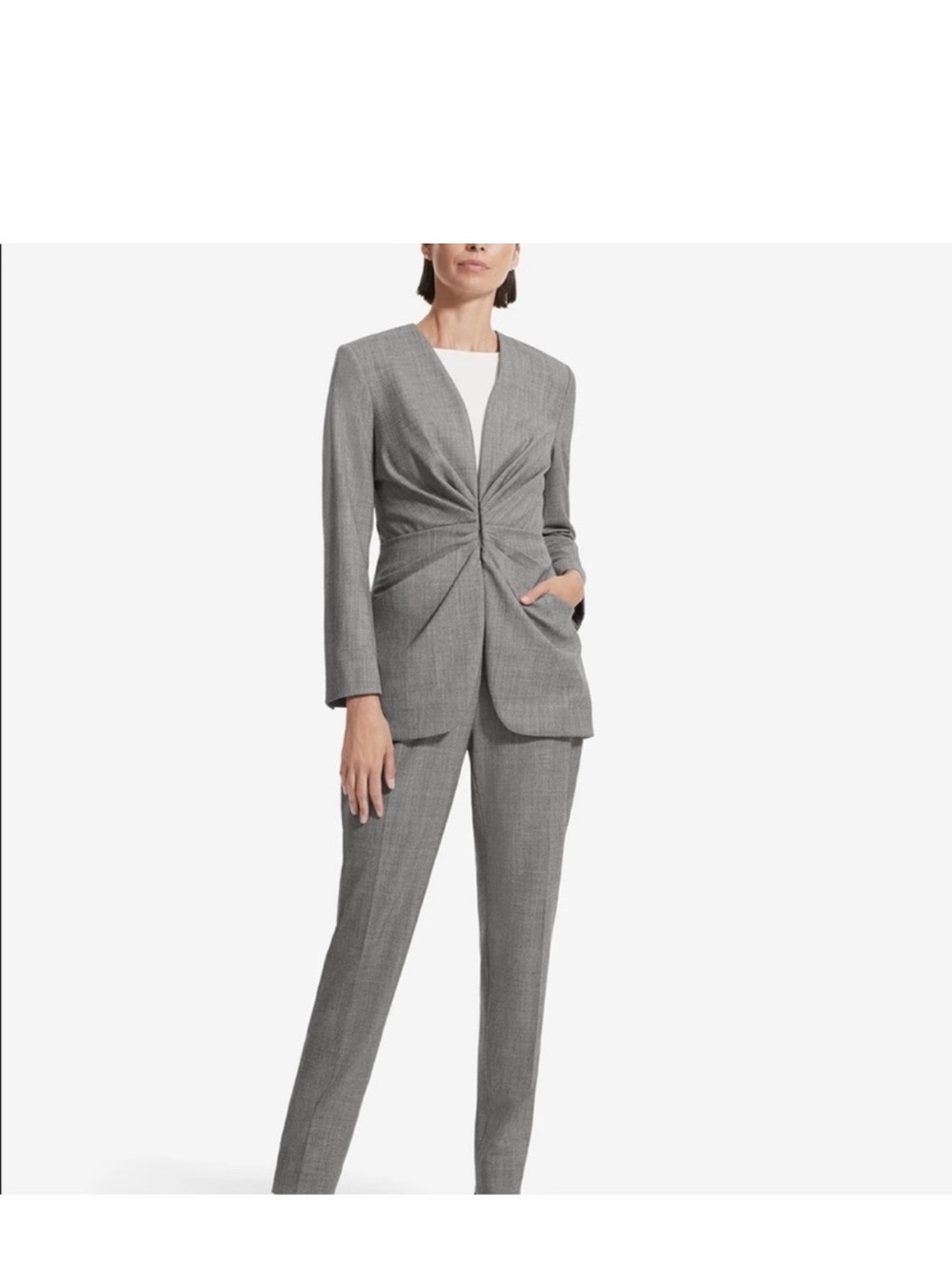 MM Lafleur Carmen Jacket Sharkskin Black/White